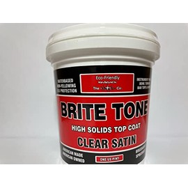 CrystaLac Brite Tone High Solids Polyurethane Instrument Finish 8 oz Mini (Clear Satin)