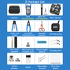 10 in 1 Fiber Tool Kit with Rechargeable Optical Power
