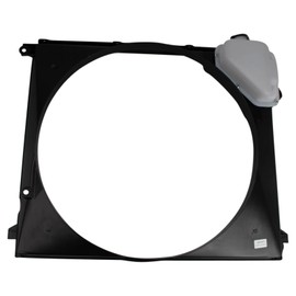TRQ Radiator Fan Shroud Compatible with 2005-2015 Toyota Tacoma TO3110179