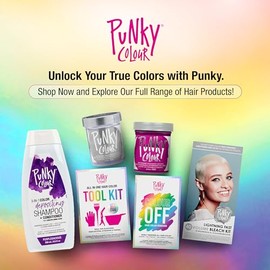 Punky Colour 3-in-1 Color Depositing Hair Cleanser & Conditioner, 8.5 fl oz. (Purpledacious)