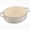 BALLARINI Bellamonte Cast Iron 4.75-qt Oval Dutch Oven - Crema