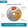 Makita D-74821-5 3" Stainless Steel Cut Off Wheel for Metal