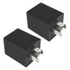 SING F LTD 2pcs Automotive Delay Relay Module 12V 40A