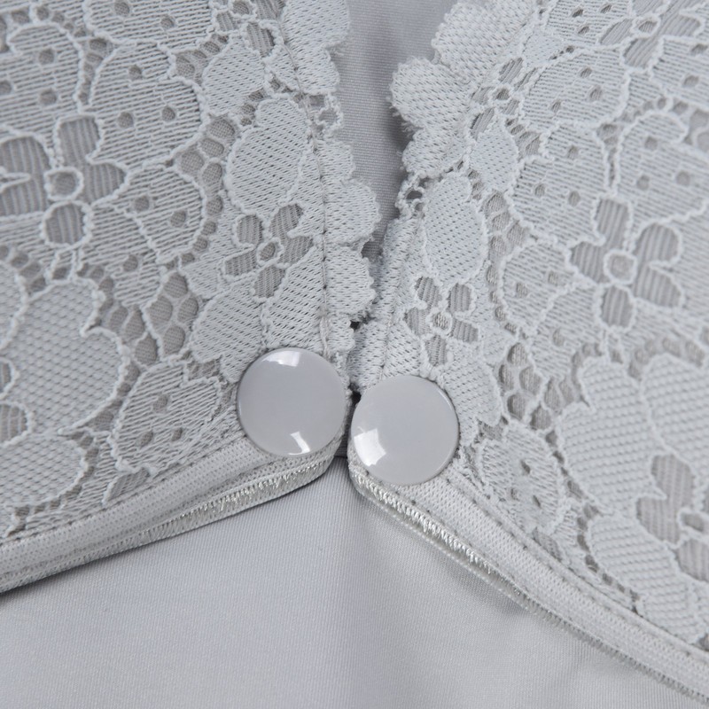 Women's Breastfeeding Bra Soft Lace Front Closure Thin Comfy Seamless