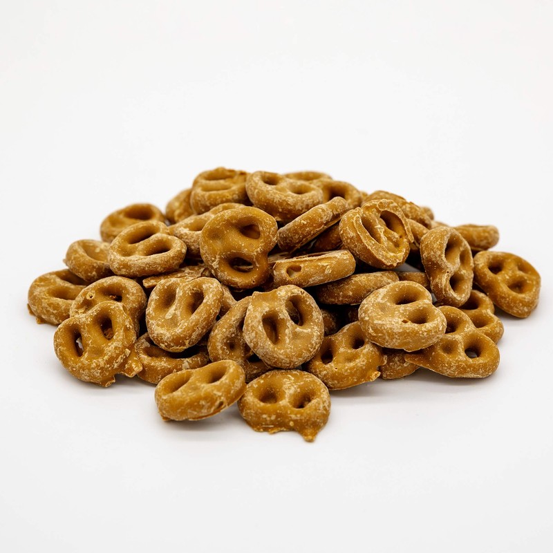 Micro Salted Caramel Pretzels, Bulk (1 lb. Resealable Zip Lock