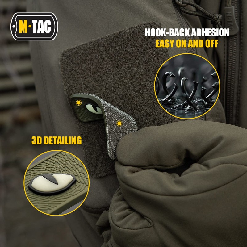 M-Tac Cat Eyes Moral Patch - Tactical Patch - Hook