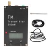 500mW FM Transmitter with LCD Screen 2000M 500mW 88‑108MHz FM
