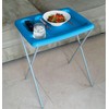 Brink House Folding TV Tray Table (Set of 2), Bright