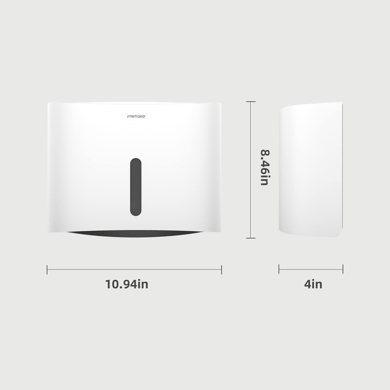 interhasa! Commercial Paper Towel Dispenser Wall Mounted, Hand Towel Dispenser