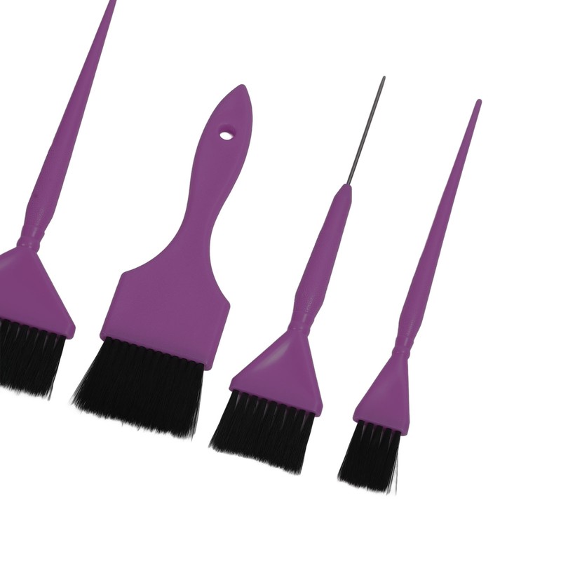 7pcs Hair Dye Tool Set Balayage Board Coloring Brush Hair