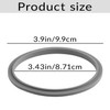 Tabanzhe 2PCS Seal Rings for Replacement-Durable Rubber Ring Blender Gasket