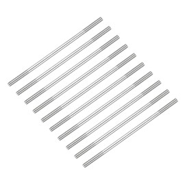 METALLIXITY Double Threaded Rod Bolt with Double Threaded M5 Screw 150mm Length 10pcs 304 Stainless Steel Home Repair