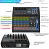 Pyle Professional Audio Mixer Sound Board Console - Desk System