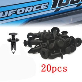 QYMOTO CFMOTO Plastic Rivets Push Pins for CFMOTO Uforce Zforce Cforce UTV Plastic Hood Fender Clips Body Rivets,9060-040310 (20 Pack)