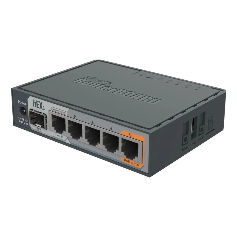 Mikrotik hEX S Ethernet LAN Black Wired Router