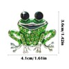 Bling Frog Car Air Freshener Vent Clip, Sparkly Crystal Rhinestone