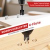 Countersink Drill Bits, 15 PCS Adjustable Tapered HSS Drill Bit