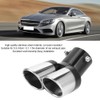 63mm / 2.5in Stainless Steel Car Dual Exhaust Tip Tail
