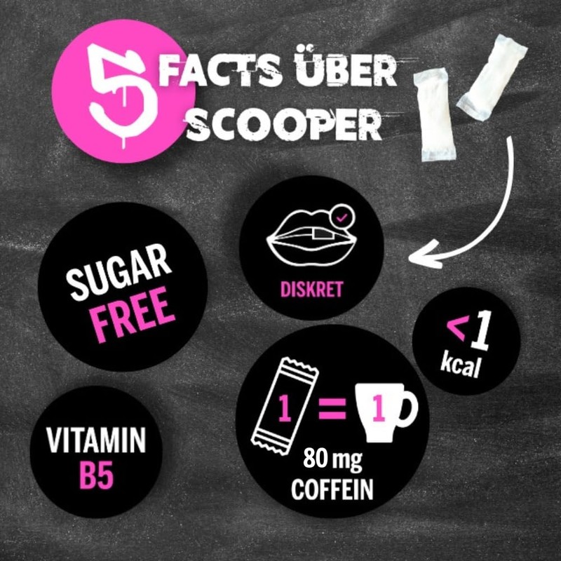 SCOOPER Energy 80mg Fresh Box Extra Strong | Cool Grapefruit
