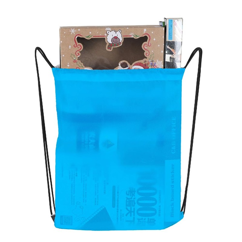 Drawstring Backpack, 30 Pcs Bulk Draw String Bags, Polyester Cinch