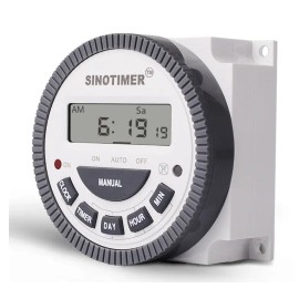 Sinotimer TM-619-4 Multipurpose Programmable Digital Timer Module Model  Input 12VDC