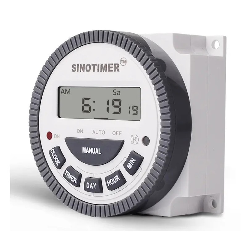 Sinotimer TM-619-4 Multipurpose Programmable Digital Timer Module Model Input 12VDC