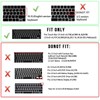 WYGCH Russian Language Ultra Thin Silicone Keyboard Cover for MacBook
