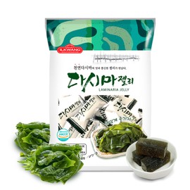 COELO Laminaria Jelly 280g (9.87oz) Premium K-Food, Korean Favorite Snack, Kelp Sweets, Chewy Soft Candy Gummy, Sweet Dessert Party Pack Camping Holiday Breaks Share Size Individually Wrapped 다시마 젤리