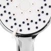 Duschkopf mit Brauseschlauch 3 Strahlarten Metall silber klassisch Macay