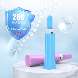 Safety Lancet - Retractable, Push Button Activation, Pack of 100, 28 Gauge, Sterile, Disposable Use for Blood Tests, Convenient and Safe (28G 100 Pieces)