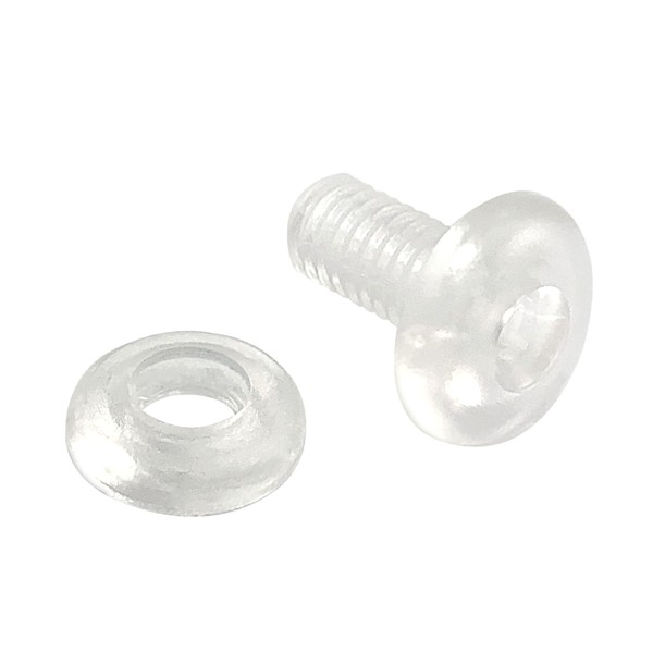Plastic pressure eyelets, pressure rivets with hole, hole reinforcer, filling