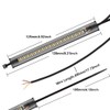 Riloer 2PCS LED Light Bar, Universal Motorcycle Indicator Light Dual