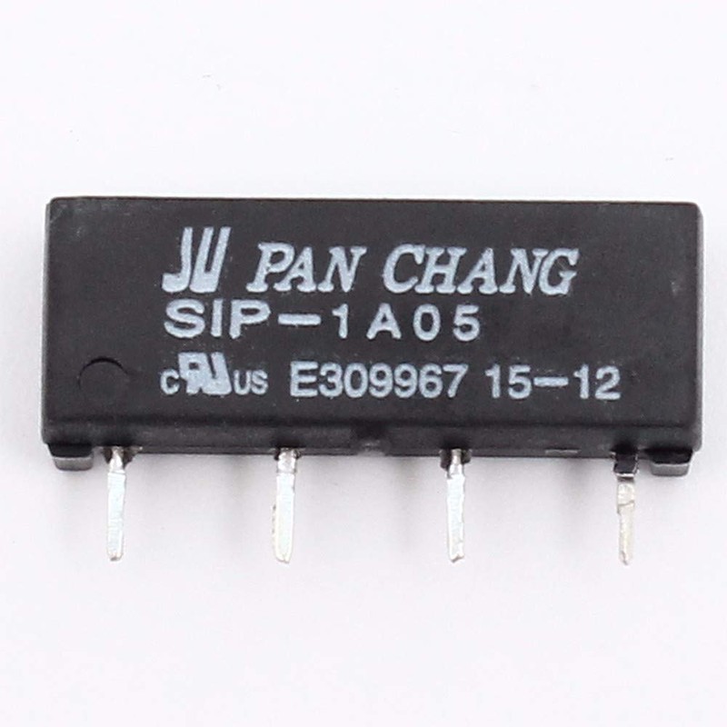 10pcs 5V Relay SIP-1A05 4PIN Reed Switch Relay for PAN