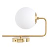 Nordic Modern E27 Glass Ball LED Wall Light Frosted Texture