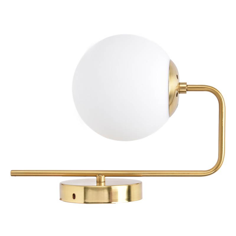 Nordic Modern E27 Glass Ball LED Wall Light Frosted Texture