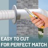 Exablo Mini Split Line Set Cover Wall Sleeve Kit -