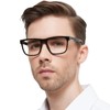 OCCI CHIARI Large Square Reading Glasses for Men 2.0 Strength