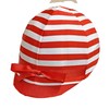Red & White Stripe Helmet Cover