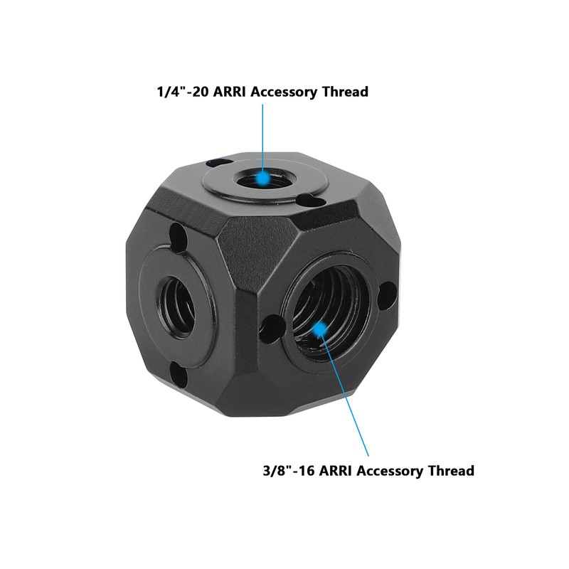 CAMVATE Universal Tripod Screw Hole Adapter Magic Cubic Mount -