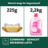 Command Transparente Lichterketten-Clips für den Außenbereich, 26 Clips, 30 Klebestreifen,