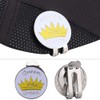 Golf Hat Clip, Metal Magnetic Golf Ball Marker Holder Visor