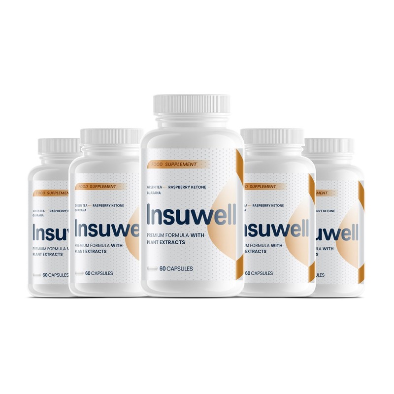 INSUWELL, 60 Capsules, Natural Dietary Supplement, Green Tea and Coffee