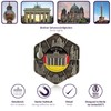 Metal Magnet Berlin Typical Capital Souvenir Fridge Magnet Designed in