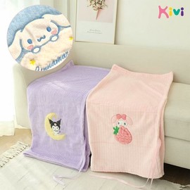 (Kids Vision) Sanrio Characters Blanket Set of 5 / (키즈비전)산리오 캐릭터즈 담요 5종