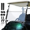 Upgraded Club Car Precedent Windshield,Golf Cart Windshield for Precedent/Tempo/Onward (2004-Up)–