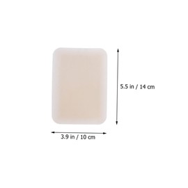 FRCOLOR 2pcs Invisible Concealing Stickers for Scar Coverage Skin Camouflage Patches for Flaw Concealment Deep Skin Tone Shade Safe and Comfortable to Wear