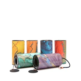 Zaphir Sunray Wind Chime Red