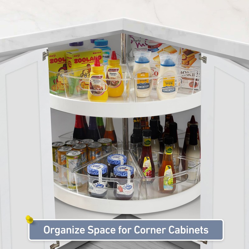 Leeden Lazy Susan Organizer for 26" Diameter Corner Lazy Susan,