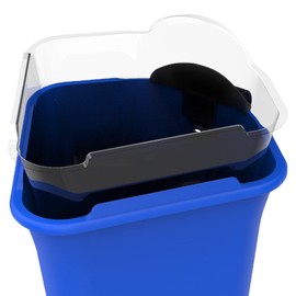 Marshalltown Heavy-Duty Paint Pail and 6-PK Liners Kit, 1 Quart Capacity, Solvent-Resistant and Non-Stick Material, Maximize Efficiency When Painting, HDPKIT-AZ