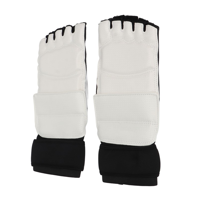 Thicken Boxing Foot Protector Adjustable Strap Elastic Sparring Foot Guard